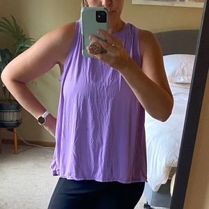Lululemon Lilac open Back tank